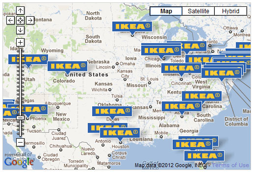 Ikea Locations In Canada Map